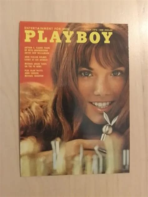 Barbi Benton Carte N 55 Cover Playboy May 1972 Trading Card 1995 Sexy