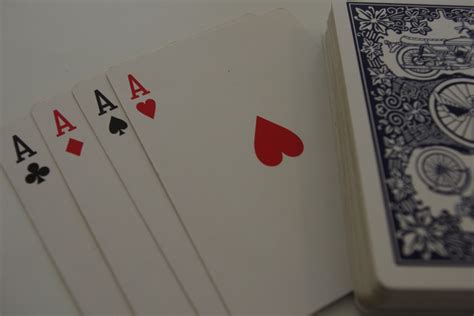 4 Aces Playing Cards Free Stock Photo Public Domain Pictures