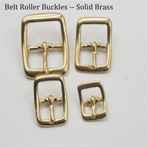 5 Pcs Belt Roller Buckles Solid Brass Brass Roller Buckles Etsy Australia
