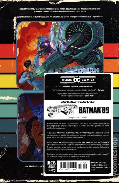 Superman 78batman 89 Hc Box Set 2023 Dc Comic Books
