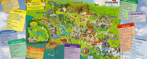 Hospitality And Travel News First Look At Legoland Floridas Park Map