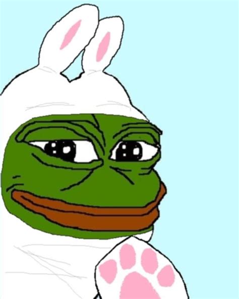 Bunny Pepe Smug Frog Know Your Meme
