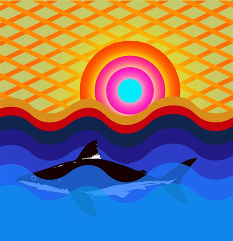 Sun And Shark Free Images At Clker Com Vector Clip Art Online