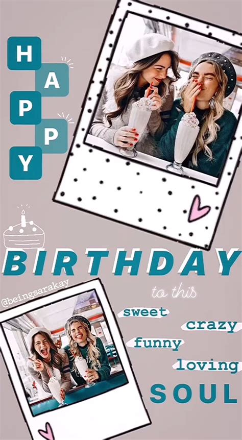 SARA KAY Beingsarakay Birthday Post Instagram Birthday Captions