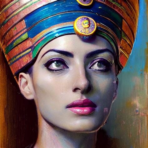 Photography Nefertiti Beautiful Egyptian Princess Bright Eyes