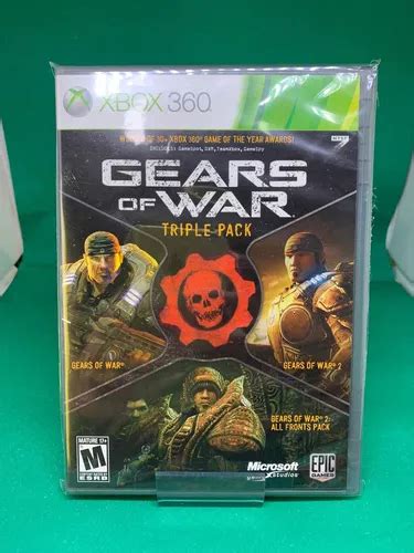 Gears Of War Triple Pack Xbox 360 Mídia Física Original Parcelamento