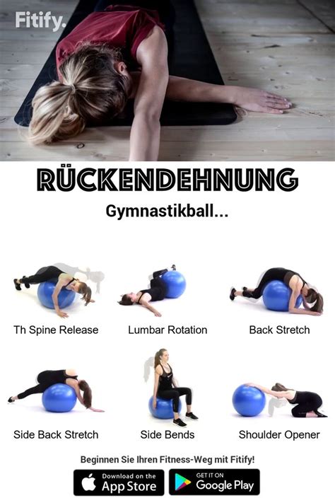 Maybe you would like to learn more about one of these? Rückendehnung Gymnastikball... Klassische Dehnübungen, um ...