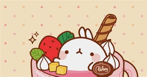 Bunny decor kawaii pixel pixelart pocky snack strawberry molang. Molang Strawberry, pink, teacup, sweets | Kawaii Stuff ...