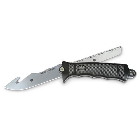 Sog® Revolver Hunter Knife 159858 Folding Knives At Sportsmans Guide
