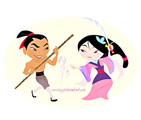 Chibi Disney Mulan Disney Disney Couples Cute Disney Disney And