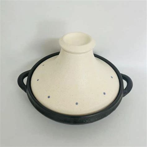佐治陶器 タジン鍋 白 19cm 萬古焼 タジン 鍋 白釉水玉 メルカリ