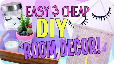 Shop for themed teen rooms exclusively from pottery barn teen®. Easy DIY Room Decor | Cheap & Cute! - YouTube
