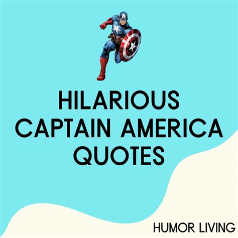 30 Hilarious Captain America Quotes Mcu Humor Living