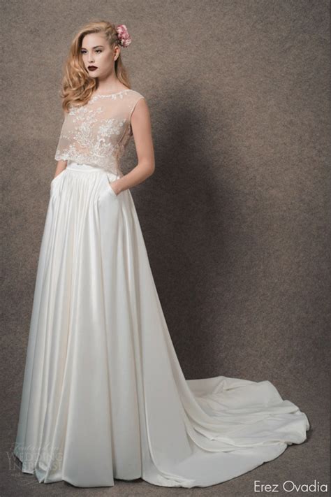 Top short white wedding dress styles subject includes 21 photos of wedding dresses ideas, such as eden bridals short white wedding dress sl054‚ pronovias. Erez Ovadia 2015 Wedding Dresses — Blossom Bridal ...