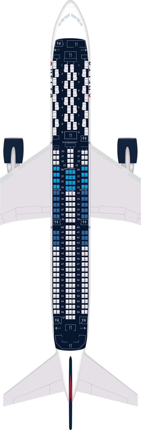 Delta Aircraft 764 Seat Map Di 2020