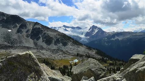 Time Lapse Stunning Mountain Range In British Columbia Canada