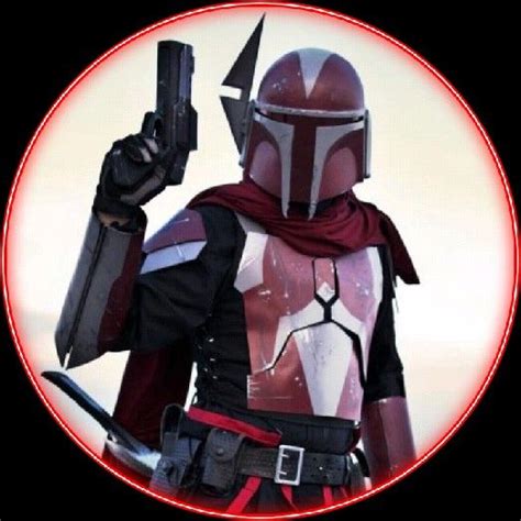 Red Mando Pfp 1 Star Wars Fictional Characters Hanging Out