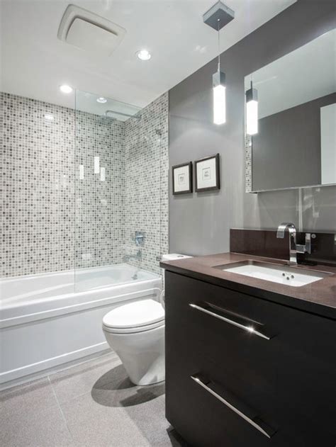 Learn more about tiling small bathrooms from here. Small Bathroom Tile Design | Houzz