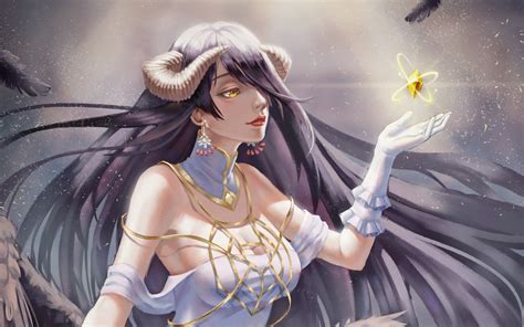 Collection of the best albedo (overlord) wallpapers. Wallpaper Of Anime, Albedo, Overlord, Art Background ...