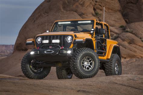 Nacho Jeep Concept Is Mopars Idea Of A Custom Trail Vehicle