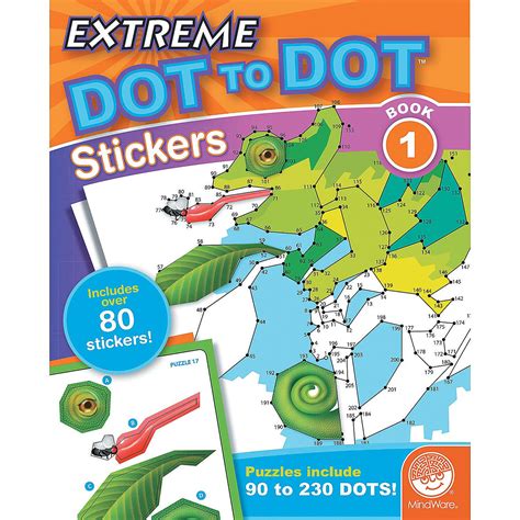 A good variety of all kinds of different stickers! Extreme Dot to Dot Stickers: Book 1 - Discontinued ...