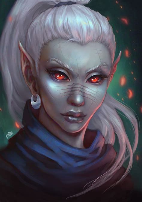 Zariah Elder Scrolls Online Eepox Elf Art Dark Elf Elves Fantasy