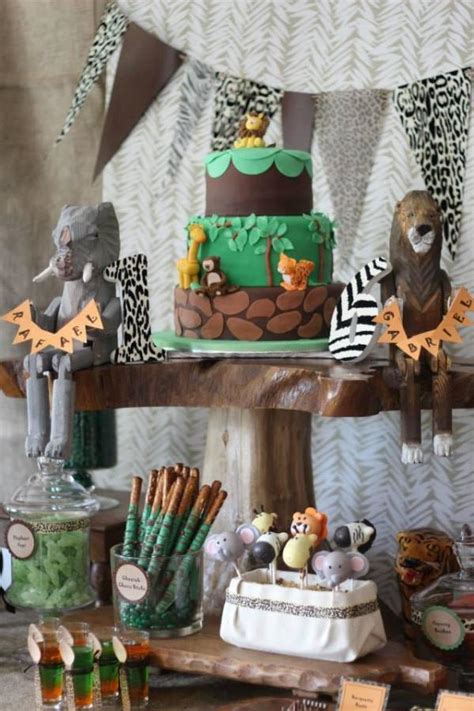 Wild Animal Safari Birthday Party - Birthday Party Ideas & Themes