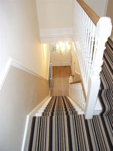 Halls Stairs And Landings Style Within Stair Makeover Carpet