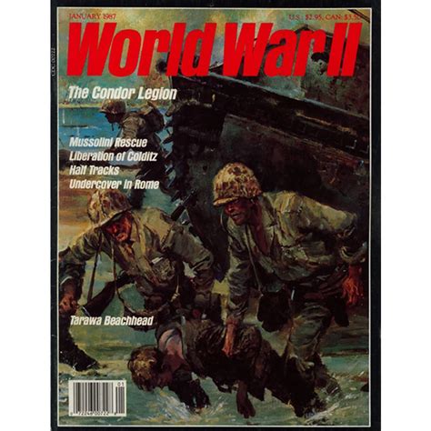 World War Ii Magazine January 1987 Vol 1 No 5 Shops At Cnd