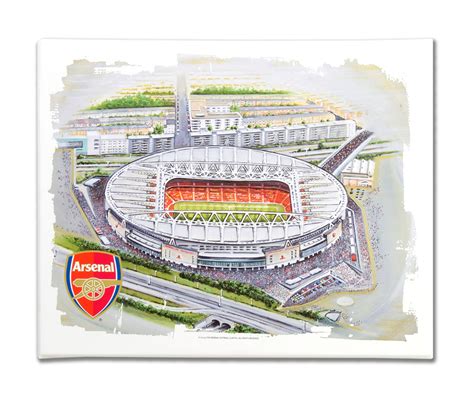 Canvas Art Print Of Emirates Stadiumarsenal Fc Arsenal Fc Emirates