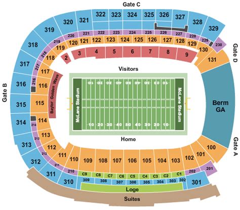 Mclane Stadium Seating Chart Mclane Stadium Event Tickets And Schedule