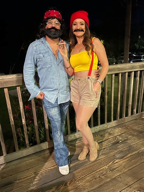 Cheech And Chong Couples Costume In 2023 Couples Halloween Outfits