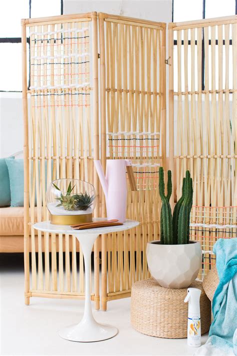 A simple way to create a room divider is by attaching a curtain to a portable frame or portable clothing rack. 7 Brilliant Room Divider Ideas for Your Small Studio ...