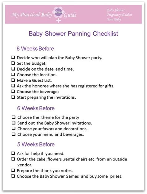 Whether your baby shower is traditional, virtual or a little bit of both, the best thing to do is make a list. How to Plan a Baby Shower - My Practical Baby Shower Guide