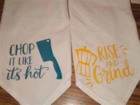 Find low prices on kitchen products & more. Flour sack kitchen towels, heat transfer vinyl, with ...