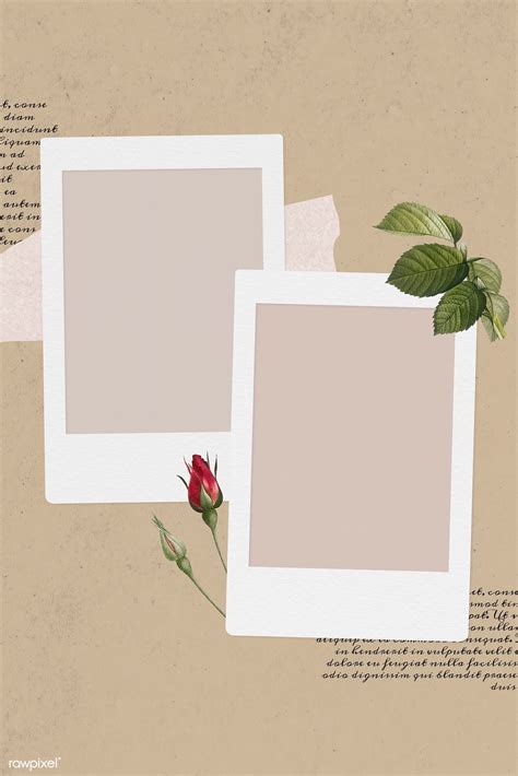 Download Premium Psd Image Of Blank Collage Photo Frame Template On