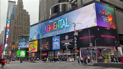 Times Square Video Billboards June 3 2023 YouTube