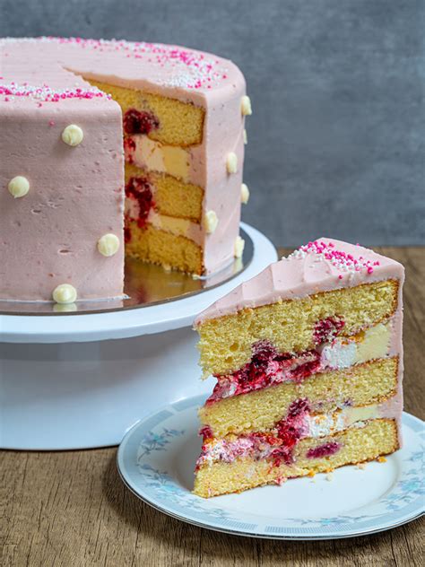 Vanilla Raspberry Sherbet Cafe Bake Shop