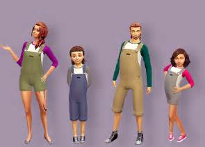 Sims 4 Ccs The Best Overalls For All By Colis Wonderland