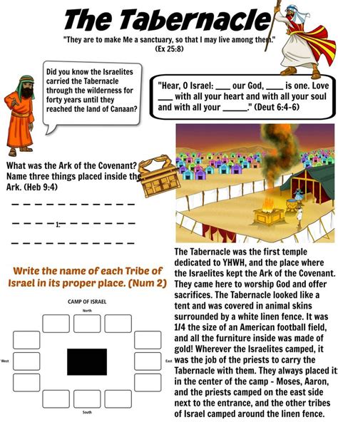 Often times when a child is bored in class, they need to be challenged. Printable Torah worksheet - Twelve Tribes of Israel and ...