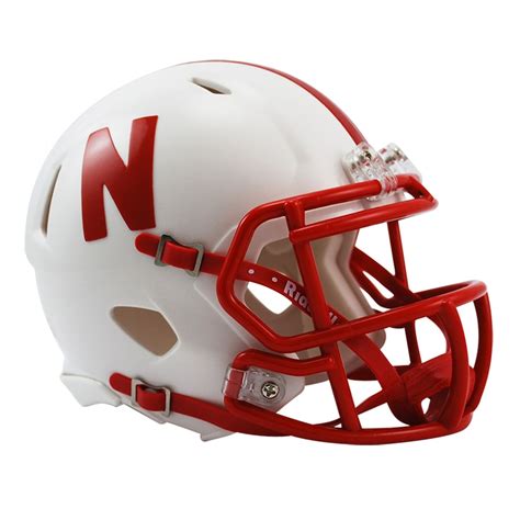 Riddell Nebraska Cornhuskers Revolution Speed Mini Football Helmet