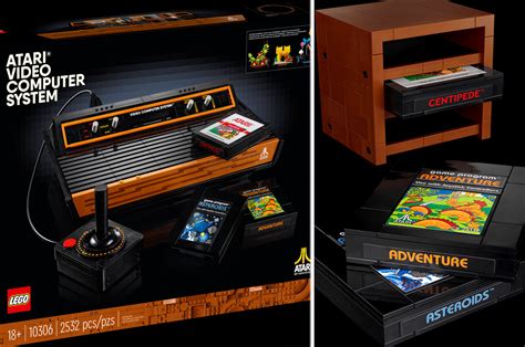 Lego Recreates Life Sized Atari 2600 Gaming Console To Revive Nostalgic