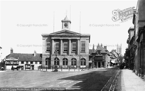 Andover Town Hall 1898 From Francis Frith Andover Hampshire