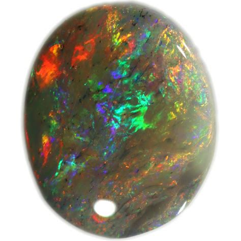 115 Cts Semi Black Opal From Lightning Ridge Lro342