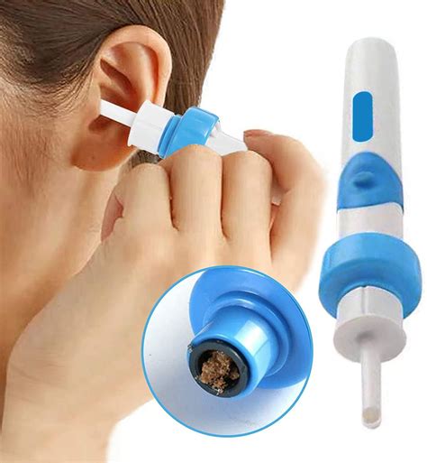 Jahyshow Earwax Removal Kit Ear Cleaner Portable Automatic Electric