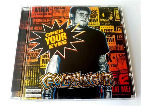 Goldfinger Open Your Eyes Cd 2002 Made In Canada Brand New Ebay