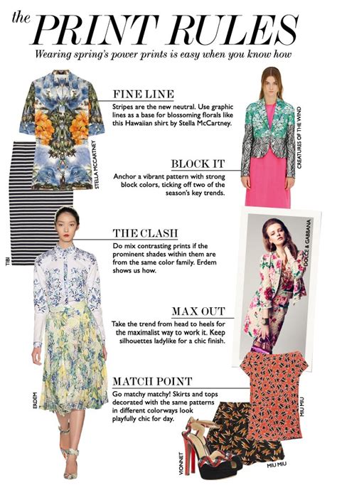 Fashion, Lifestyle and Beauty: Trend Watch: Print Clash