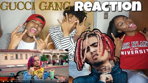 Lil Pump Gucci Gang Official Music Video Reaction Youtube