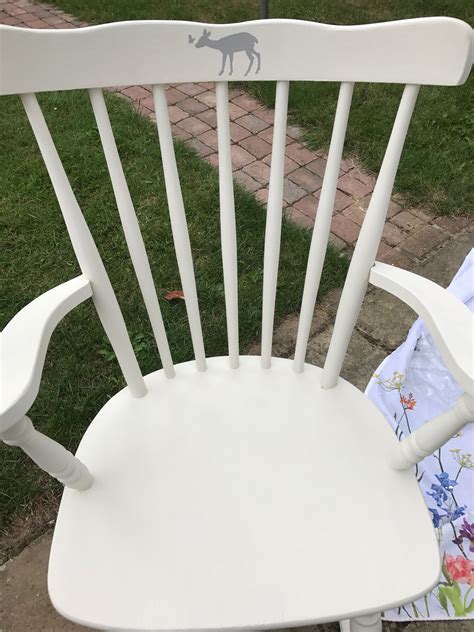 Wiki researchers have been writing reviews of the latest rocking chairs for if you're working with a smaller room and a limited budget, then the belham living (about $129) is just right. Rocking chair for nursery with deer stencil | Nursery ...
