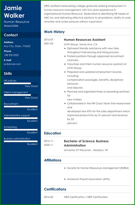How To Write A Résumé For A Remote Job With Examples And Templates